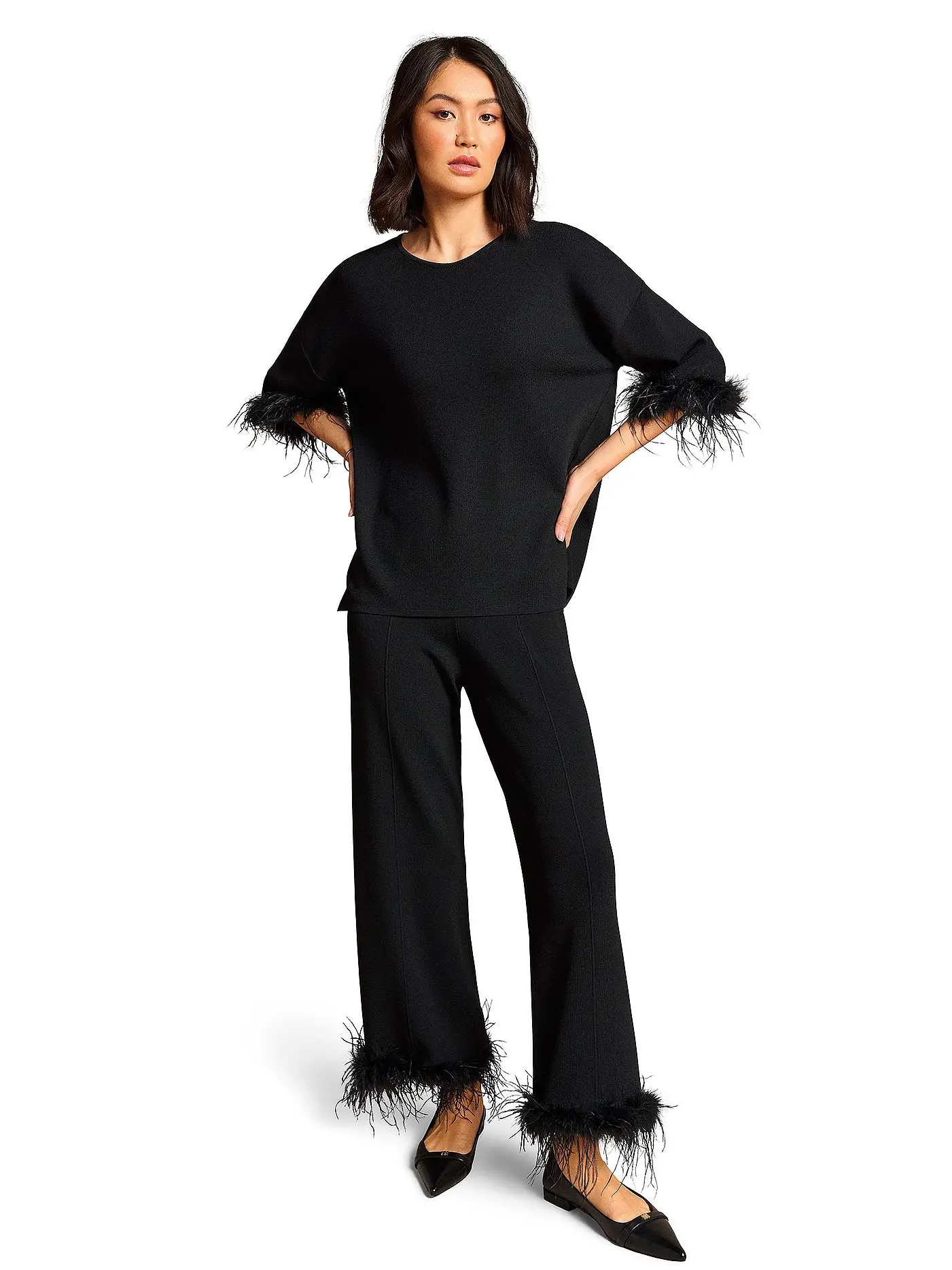 RIANI | Hose Flared Fit | 